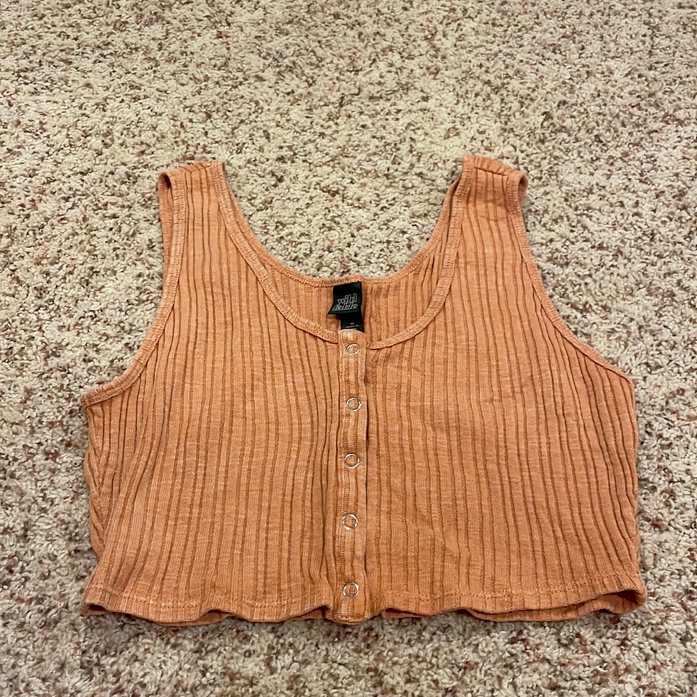 Wild Fable Rustic Orange Tank Top